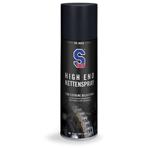 S100 High-End kettingspray, Motorketting smeermiddelen, 300 ml